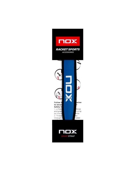 Cordon Nox Smartstrap Luxury Azul | Ofertas de pádel